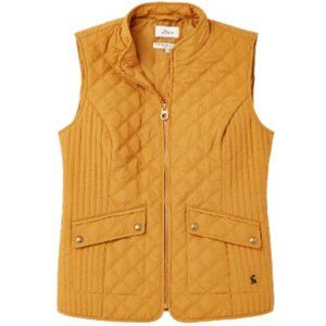 NWT Minx Quilted Vest in Golden
